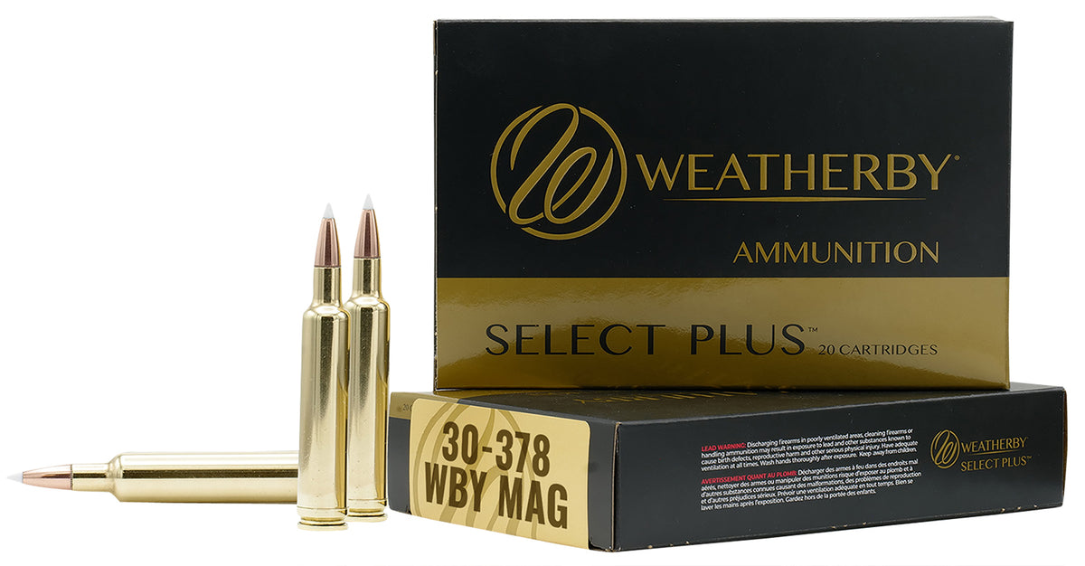 Weatherby H303180IL Select Hornady Interlock  180 Grain .30-378 Weatherby Mag