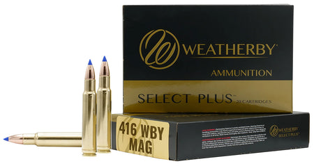 Weatherby B416350TTSX Select Plus Barnes Tipped TSX Lead Free  350 Grain .416 Wthby Mag