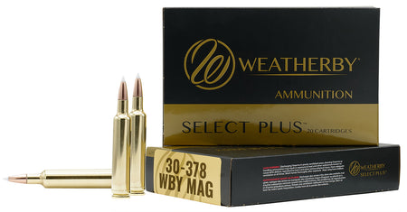 Weatherby H303220ELDX Select Plus Hornady ELD-X  220 Grain .30-378 Weatherby Mag