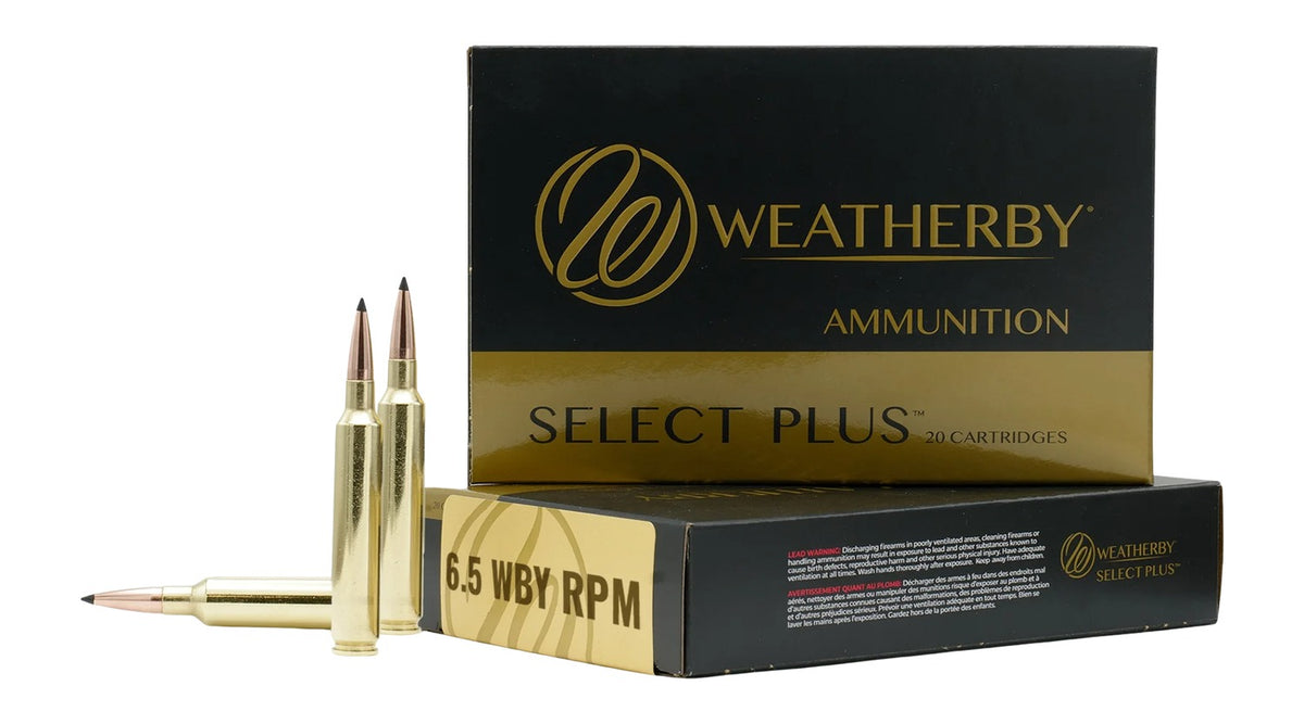Weatherby  6.5 Weatherby RPM 156 gr JHP ammo