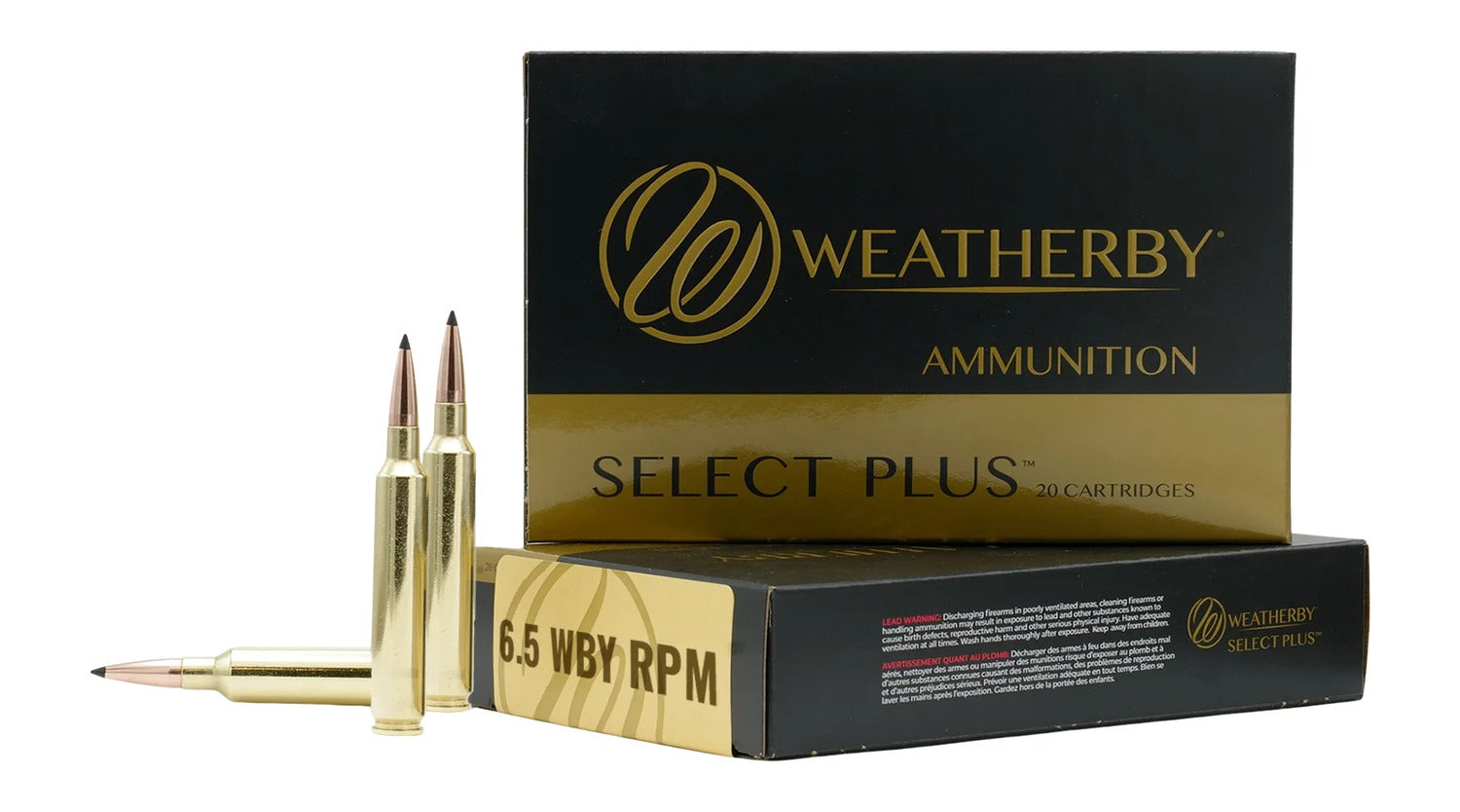 Weatherby  6.5 Weatherby RPM 156 gr JHP ammo