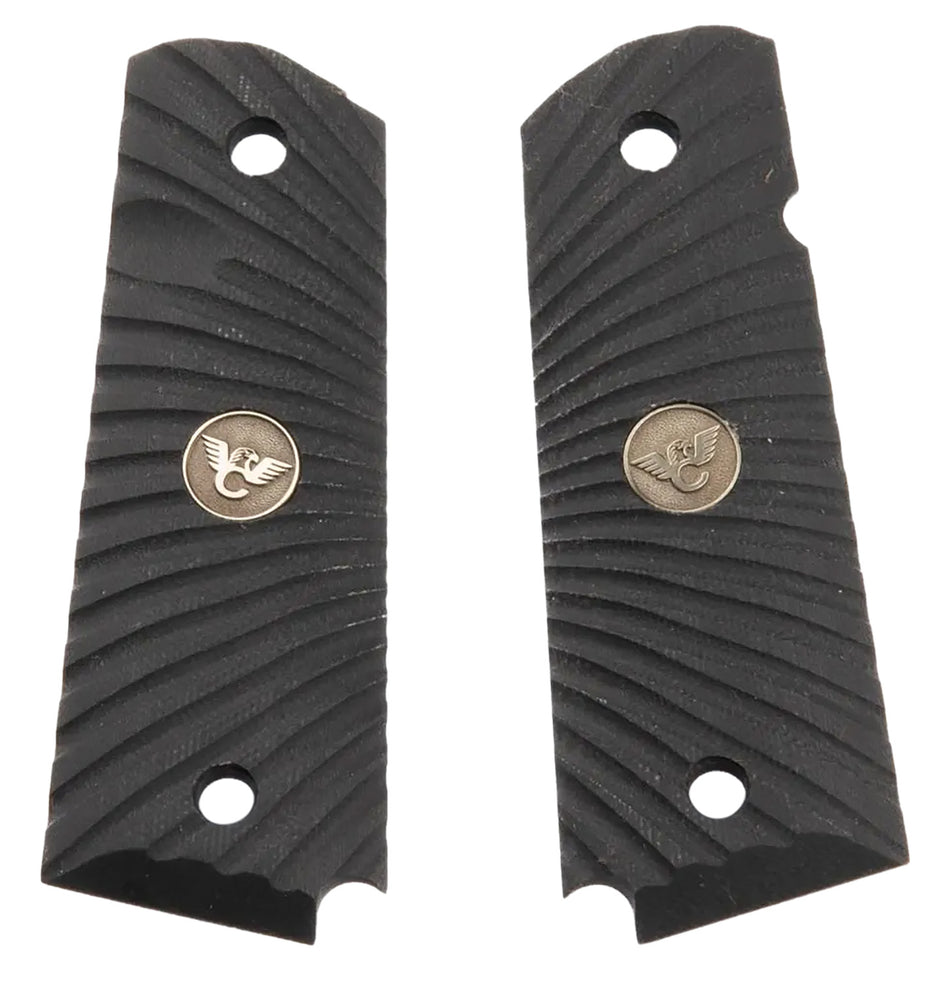 Wilson Combat 351AAFS 1911 Starburst G-10 Grip Panels Black