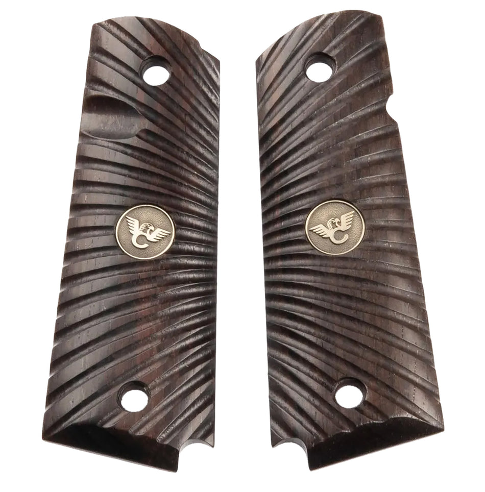 Wilson Combat 351MFS Full Size Starburst Cocobolo Grip Panels for 1911