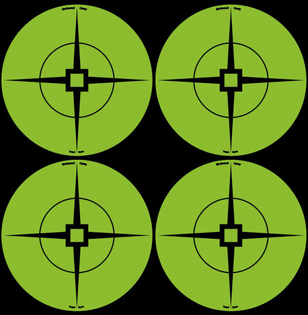 Birchwood Casey Target Spots 3" Self-Adhesive Crosshair Black/Green 40 Pack