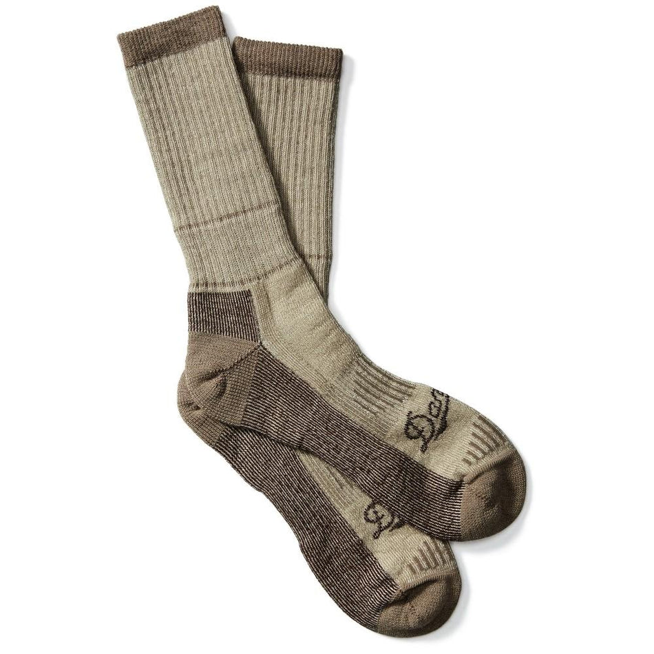 Danner Merino Midweight Hunting Crew Socks Brown Large