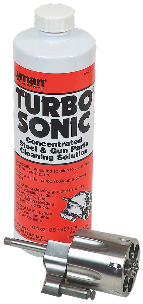 Lyman 7631707 Turbo Sonic Gun Parts Cleaning Solution 16 oz Bottle