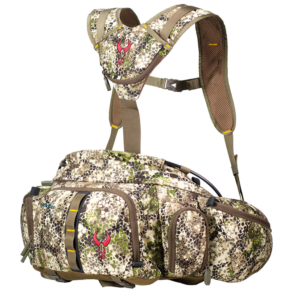Badlands Monster Fanny Pack Approach Camo 1100 CI with Molded Foam Suspension