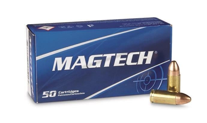 Magtech 9mm Luger FMJ 124gr Range Ammunition