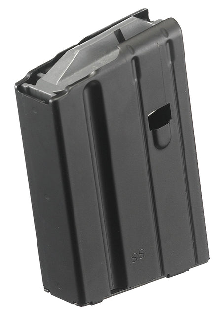 Ruger 90349 SR-556 5-Round 6.8mm Rem SPC Magazine Black Stainless Steel