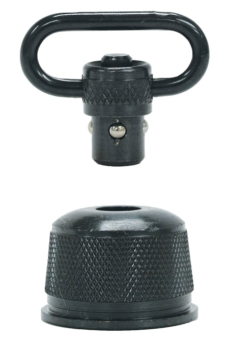 GrovTec GTSW296 Mag Cap Swivel Set 1" Push Button Black Oxide Rem 870 Express 12 Gauge