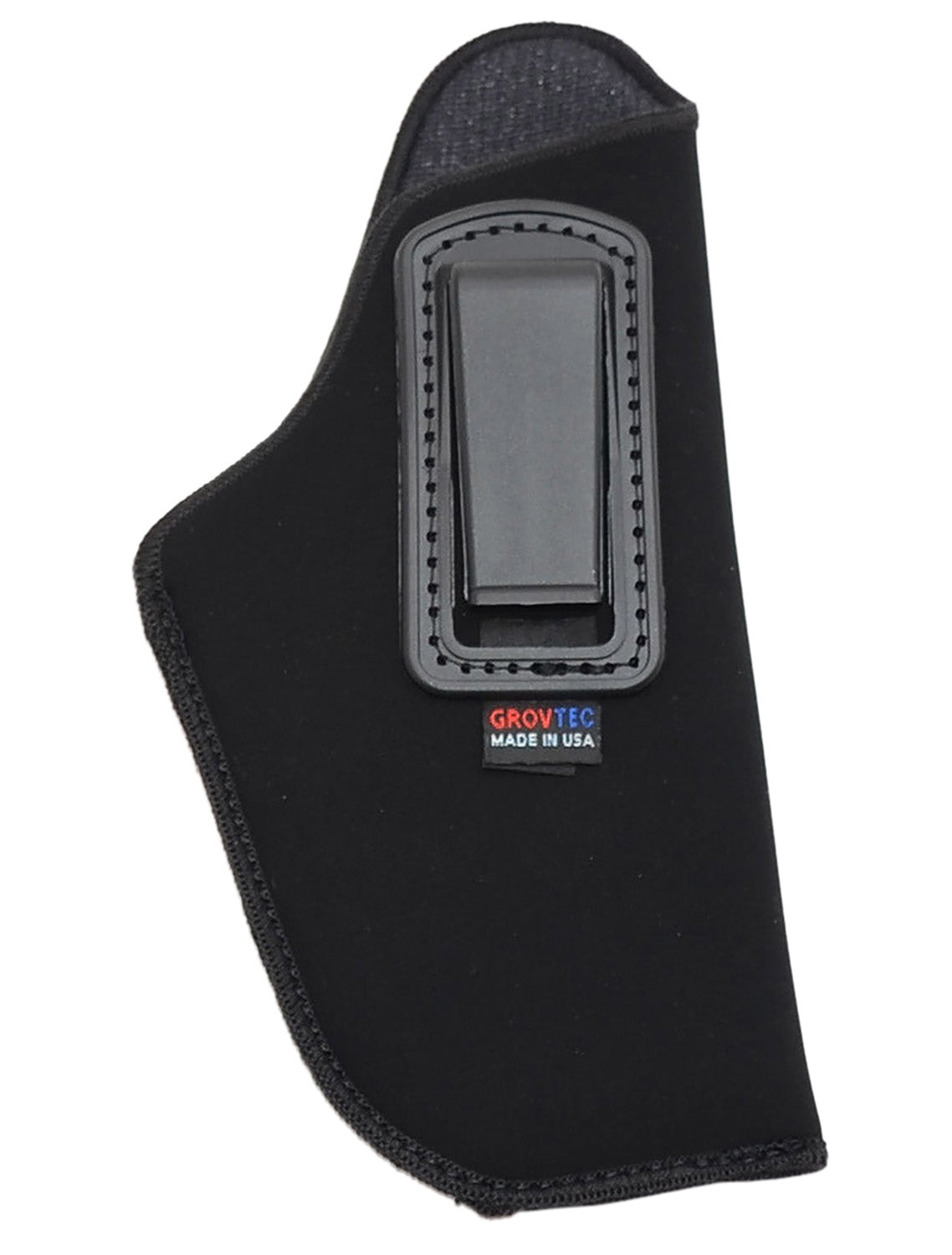 GrovTec GTHL14115R Inside the Pants IWB Holster Size 15 Black Suede Belt Clip Large Semi-Auto 3-4" Barrel Right Hand