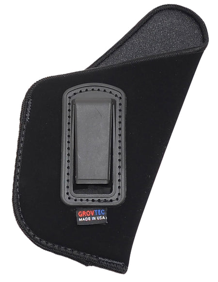 GrovTec GTHL14116R Inside the Pants IWB Holster Size 16 Black Suede Belt Clip Large Semi-Auto 3-4" Barrel Right Hand