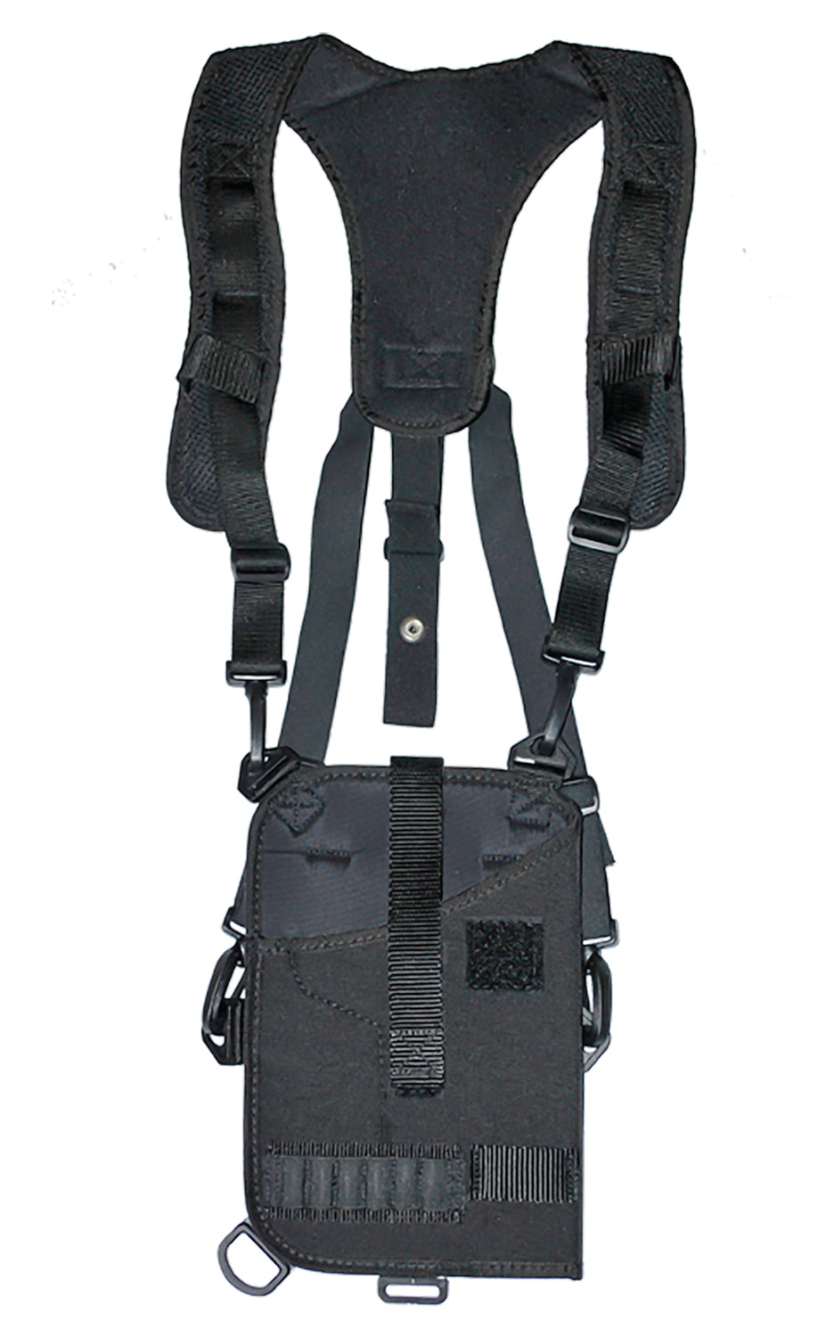GrovTec GTHL14902R Trail Pack Shoulder Holster Black Nylon Harness Med/Lg DA Revolver Ambidextrous