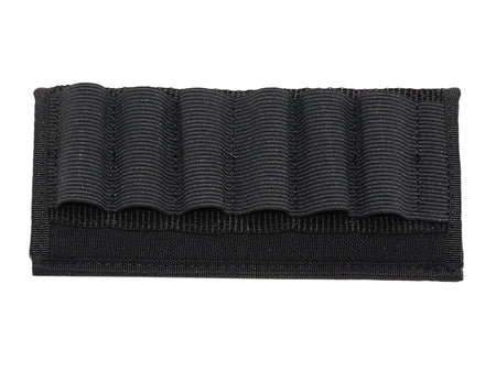 GrovTec US GTAC87 Nylon Belt Slide with 6 Elastic Loops for Shotgun Shells Belt Mount 2.25"