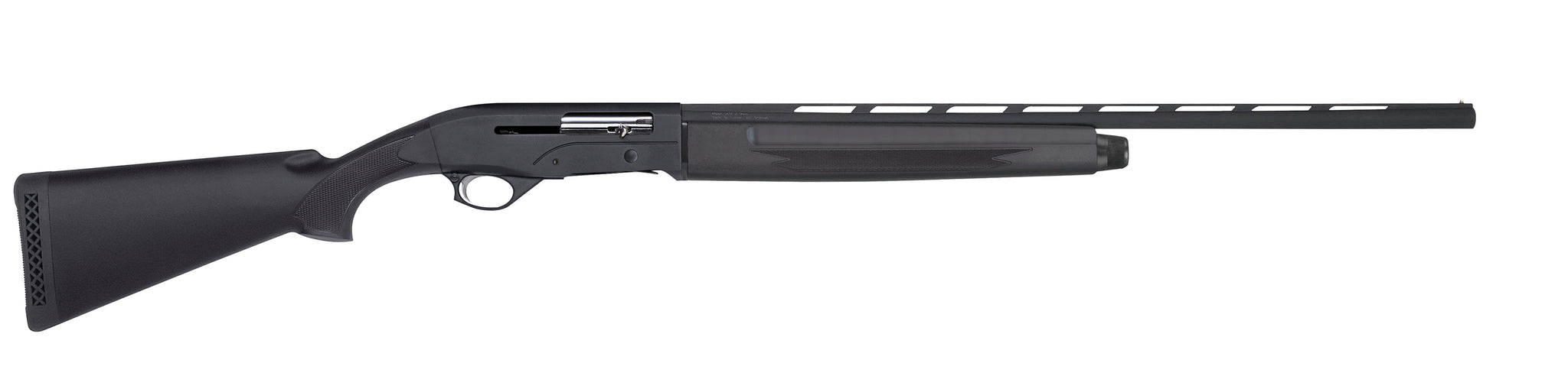 Mossberg 75796 SA Full Size 410 Gauge Semi-Auto 3" 4+1 26" Matte Blued Vent Rib Barrel, Matte Blued Stainless Steel Receiver, Fixed Black Synthetic Stock, Right Hand
