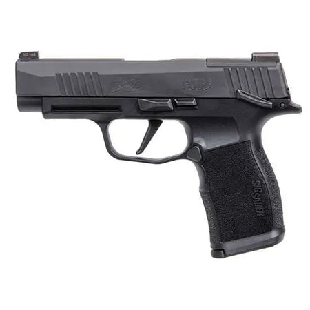 dSIG SAUER P365XL 9MM 3.7" BLACK MS 2-12RD OPTC PLTE CVR