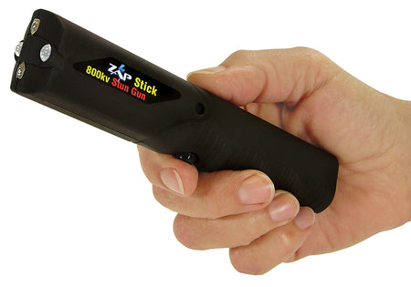 Zap ZAPSTK800FB Zap Stick Stun Gun Close Contact Black Plastic 800000 Volts