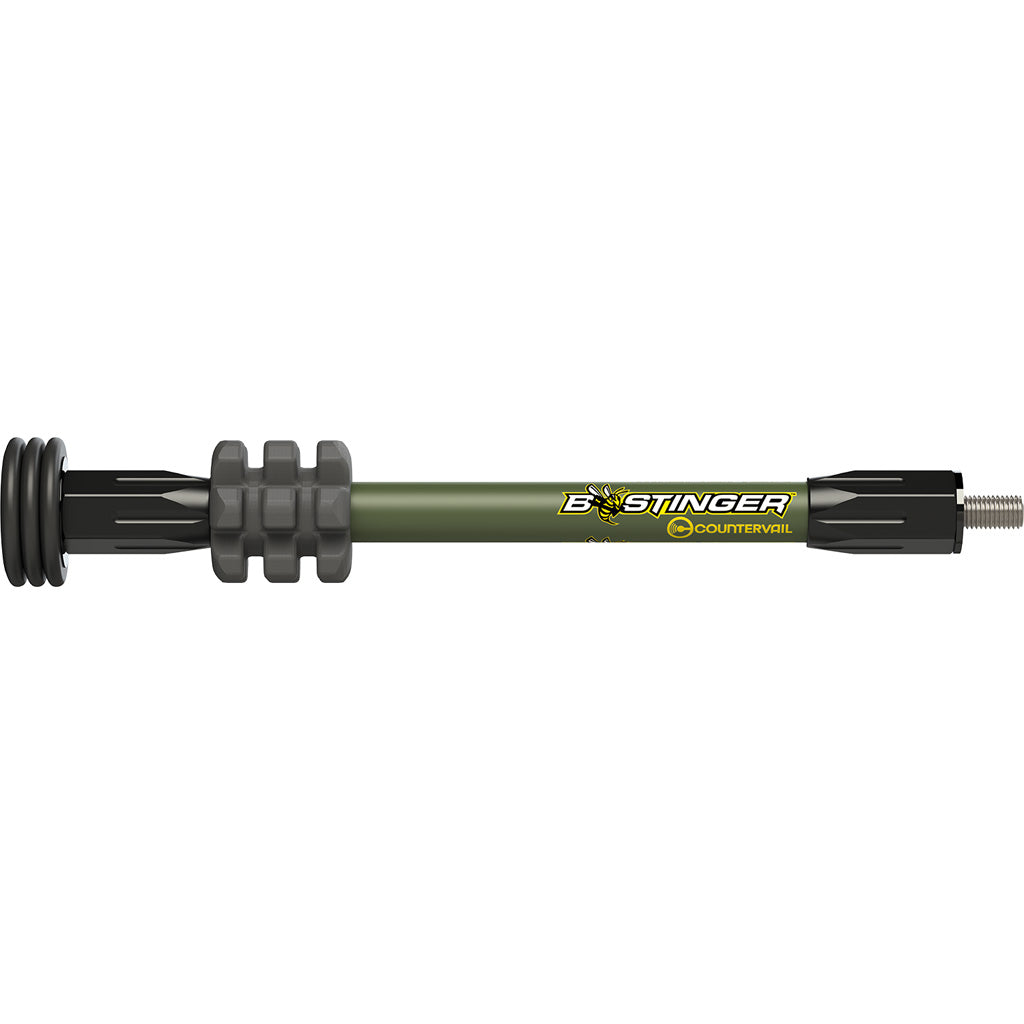 Bee Stinger MicroHex Stabilizer Olive 6 in. Archery Bow Stabilizer