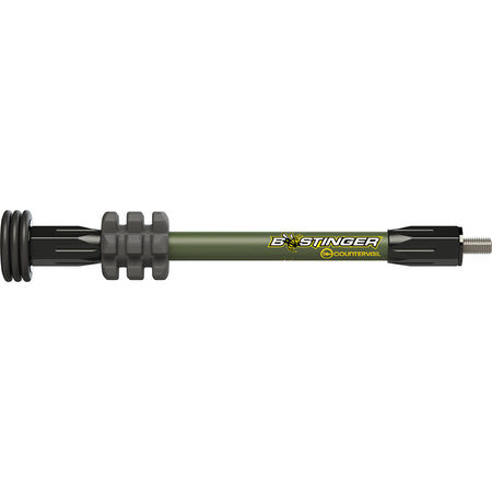 Bee Stinger MicroHex Stabilizer Olive 6 in. Archery Bow Stabilizer