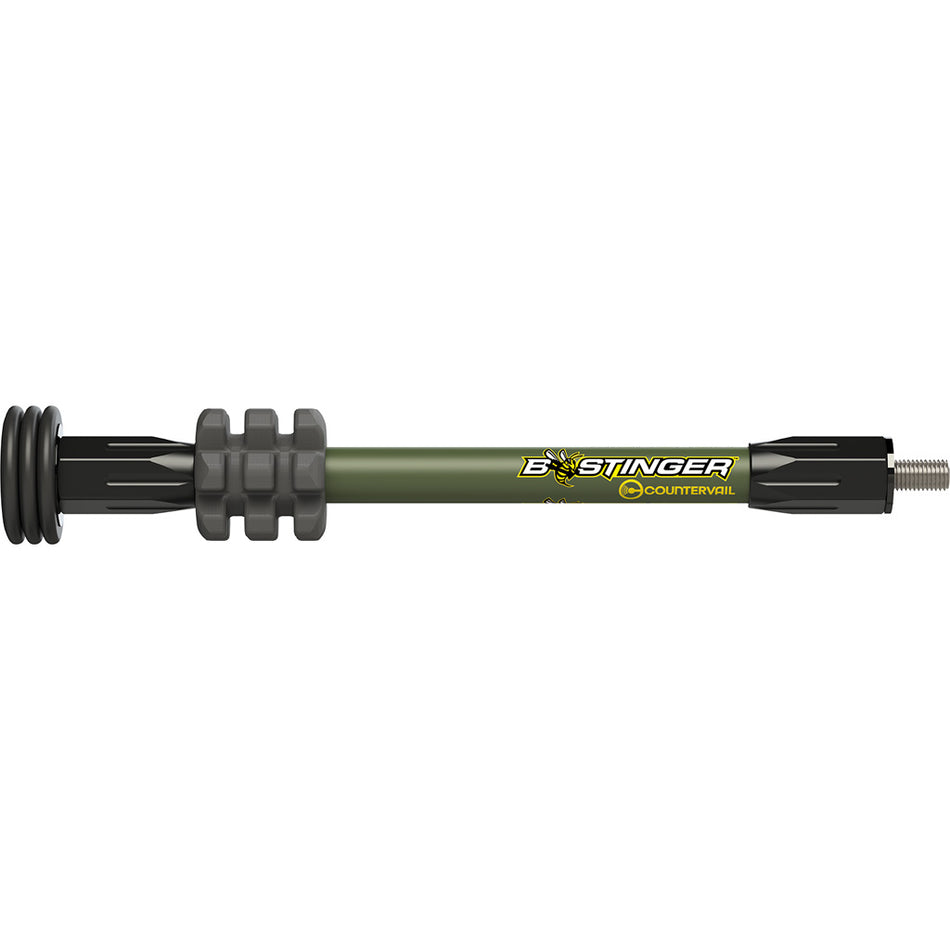 Bee Stinger MicroHex Stabilizer Olive 6 in. Archery Bow Stabilizer