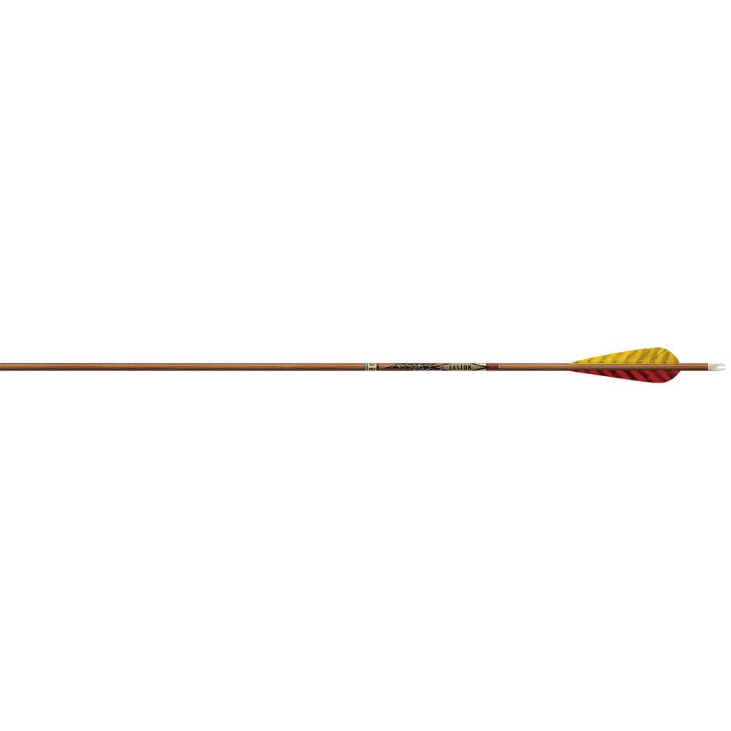 Easton 5mm Axis Traditional Carbon Arrows 600 4 in. Feathers 6 pk.