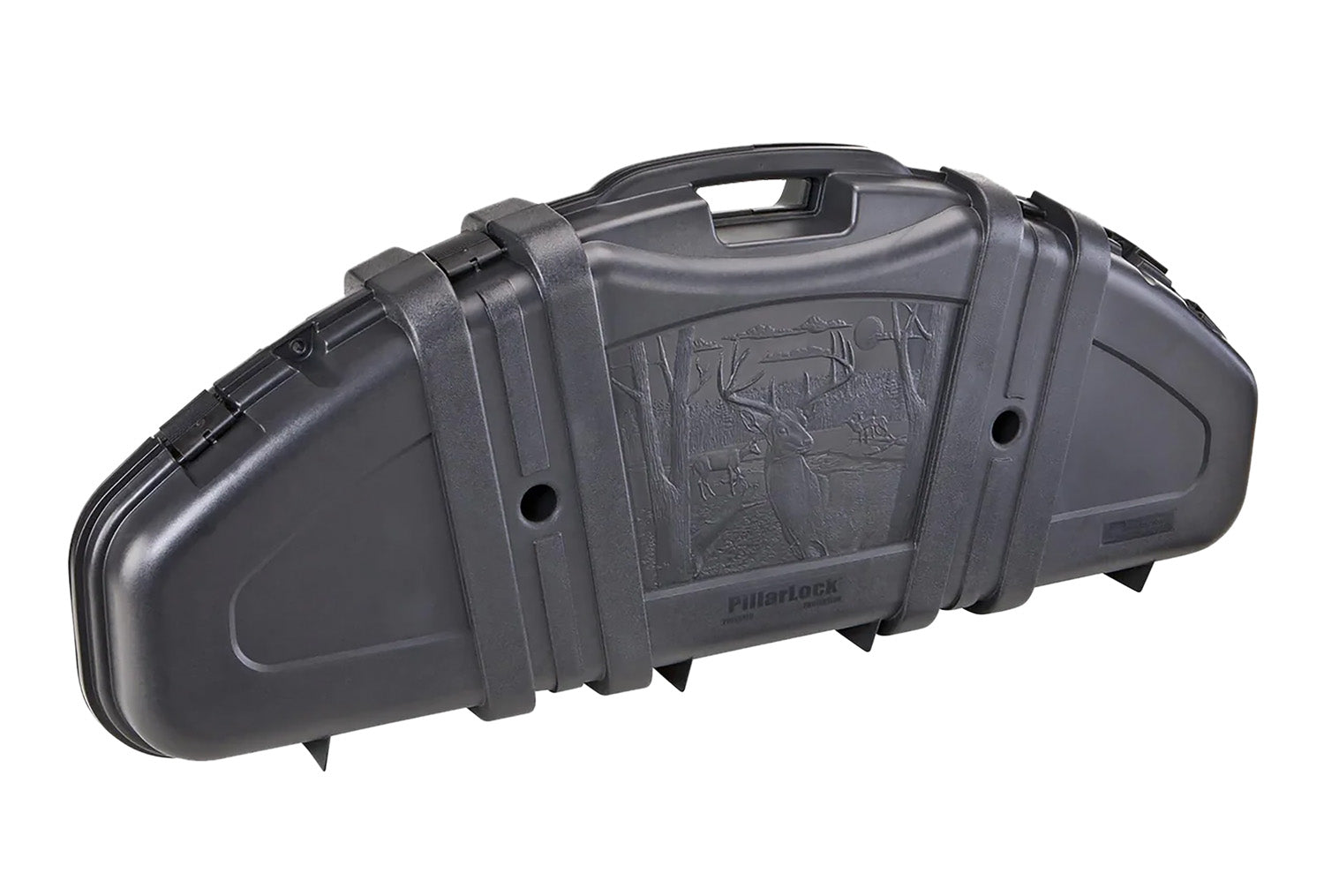 Plano 111100 Protector Single Bow Case Black with PillarLock