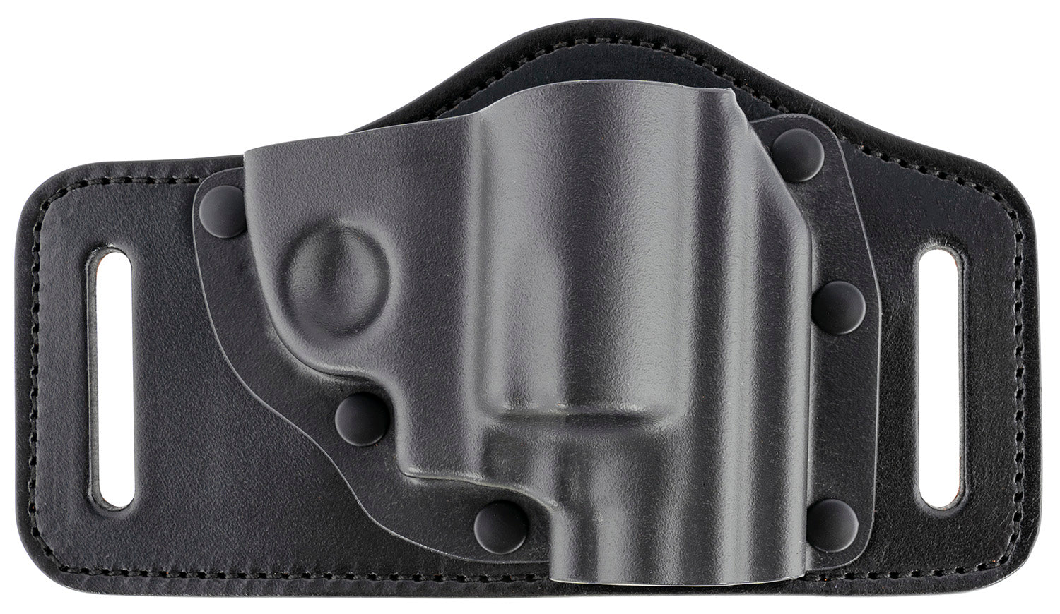 Galco TS212B TacSlide OWB Black Kydex/Leather Belt Holster for 1911 3-5" Barrel Right Hand