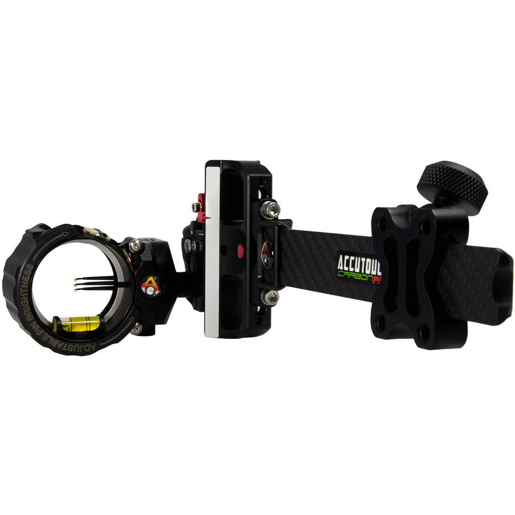 Axcel AccuTouch Carbon Pro Bow Sight AccuStat 3 Pin .010 RH/LH
