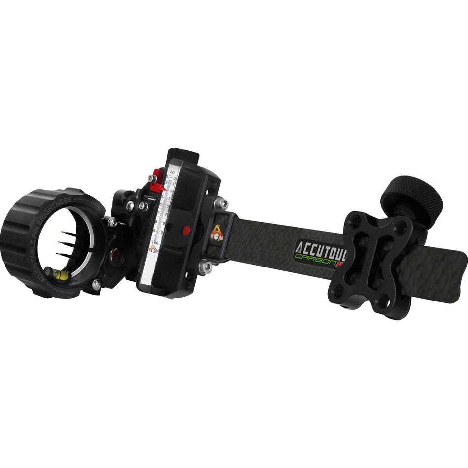 Axcel AccuTouch Carbon Pro Bow Sight AccuStat 3 Pin .019 RH/LH