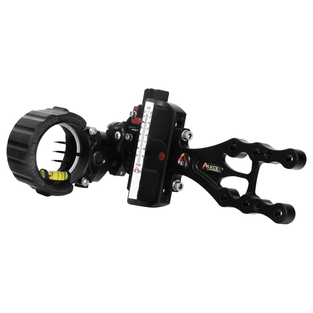 Axcel AccuTouch AccuStat 3 Pin .010 Archery Sight RH/LH