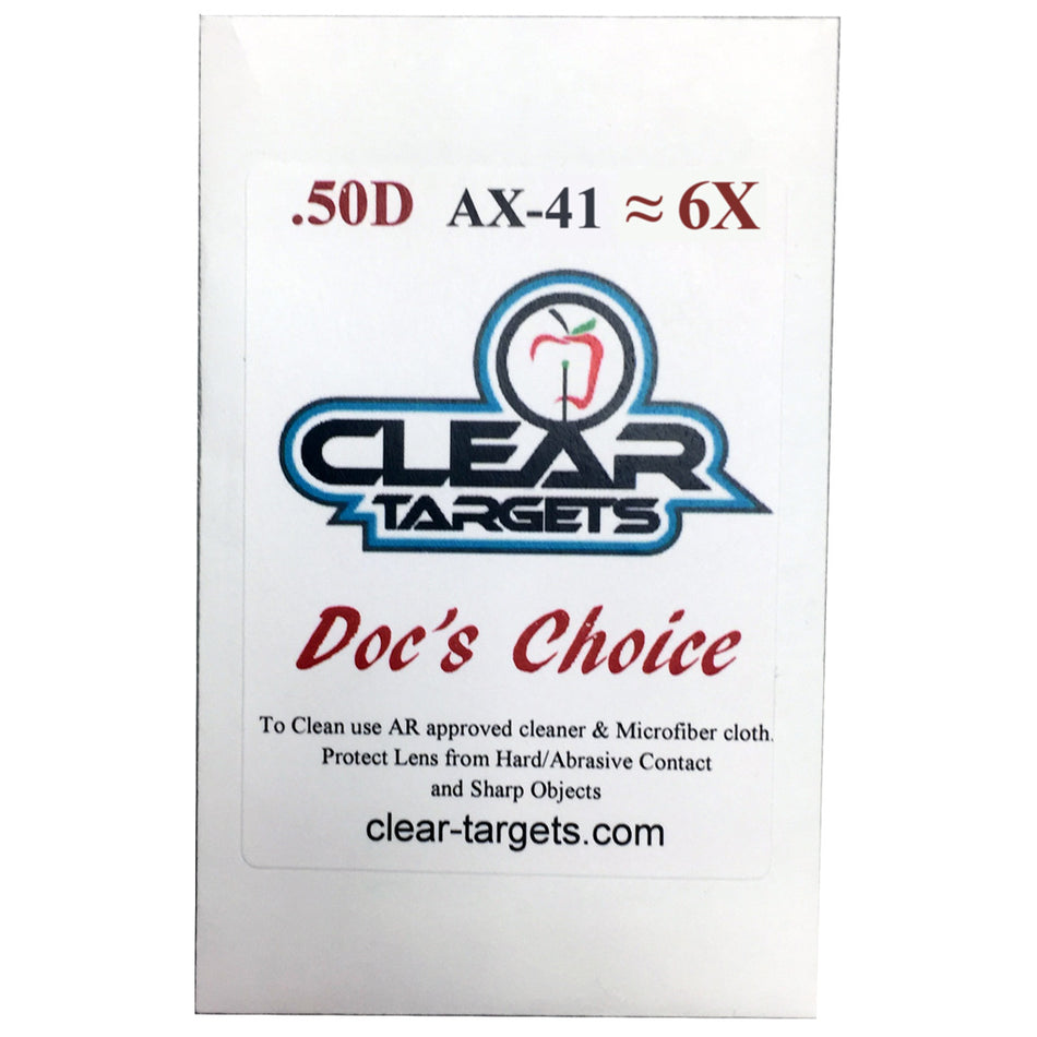 Axcel Doc's Choice Lens X-41 6X Archery Scope Lens