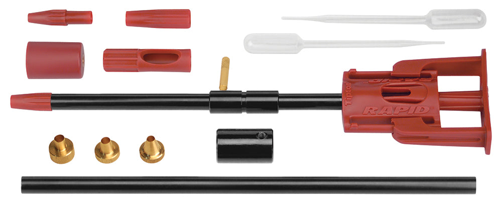Tipton 777999 Rapid Bore Guide Kit AR Platform Aluminum 13 Pieces with Muzzle Guides