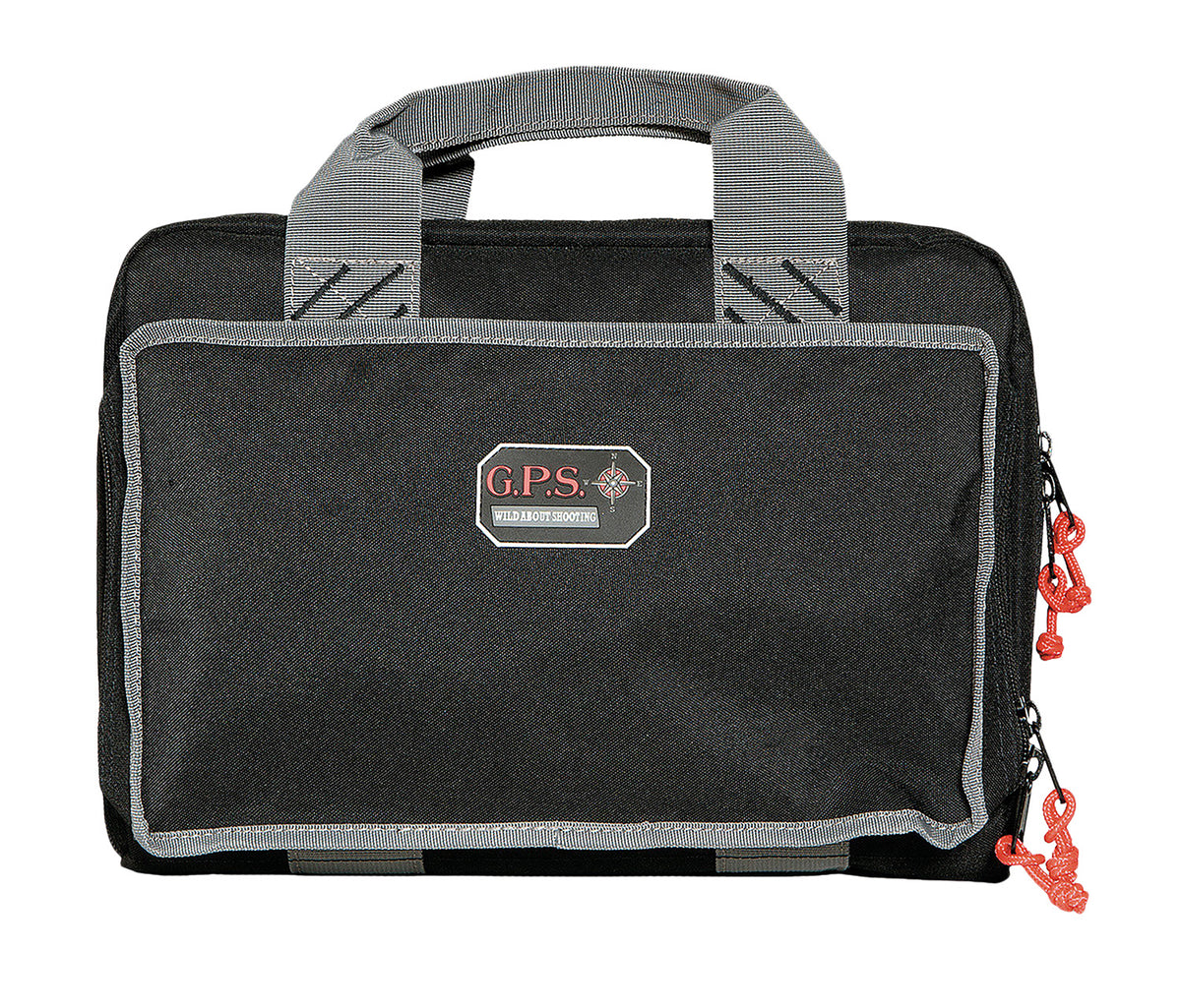 GPS Bags 1310PC Quad Pistol Case Black Nylon Holds 4 Handguns