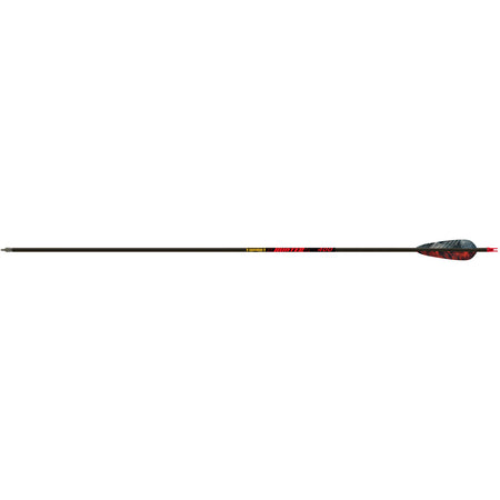 Gold Tip Hunter Carbon Arrows 400 Spine 4 in. Feather Fletched 6-Pack