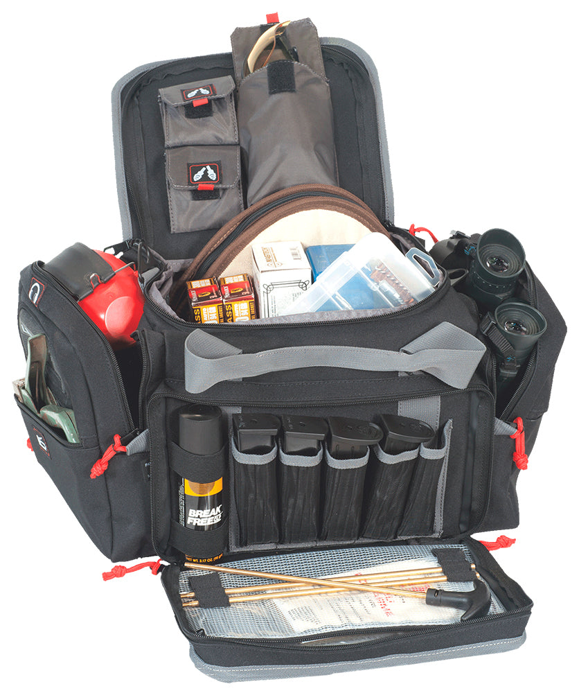 GPS Bags 1411MRB Medium Range Bag Black Nylon with Visual ID Storage System