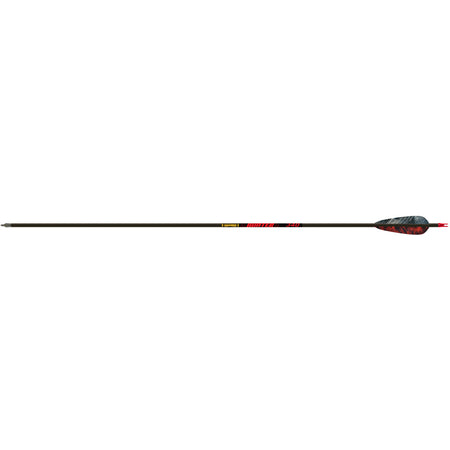 Gold Tip Hunter Carbon Arrows 340 Spine 4 in. Feather Fletched 6-Pack