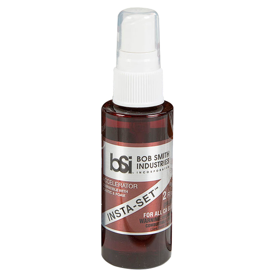 Bob Smith InstaSet CA Glue Accelerator 2 oz.
