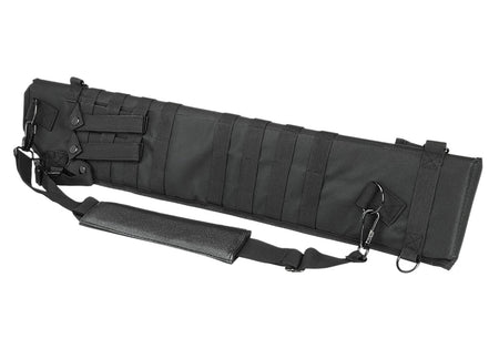 NcStar VISM Shotgun Scabbard Black 600D PVC 29 to 34.75 Inch PALS Webbing
