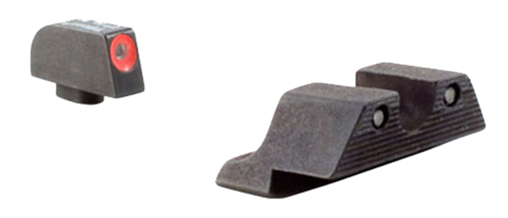 Trijicon 600538 HD Night Sights Green Tritium Orange Outline Front & Black Outline Rear for Glock 17/17L/19