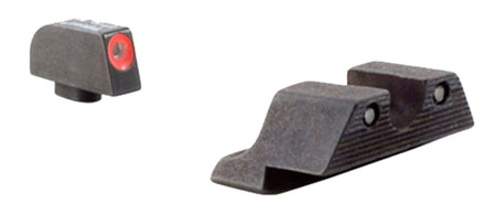 Trijicon 600538 HD Night Sights Green Tritium Orange Outline Front & Black Outline Rear for Glock 17/17L/19