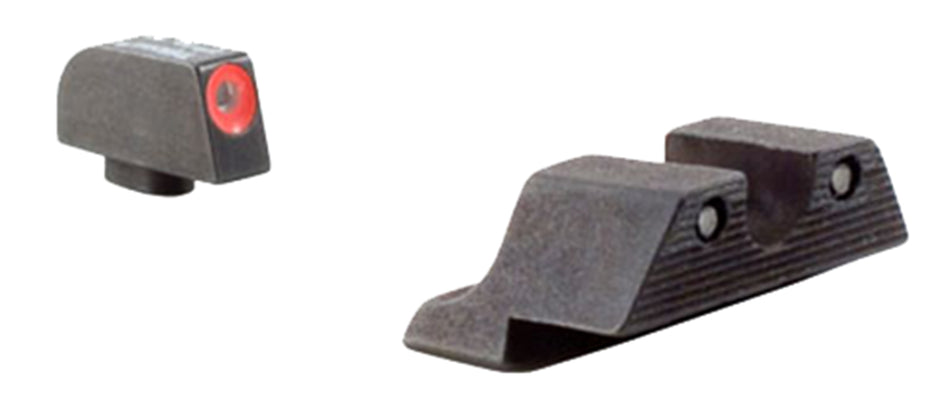 Trijicon 600538 HD Night Sights Green Tritium Orange Outline Front & Black Outline Rear for Glock 17/17L/19