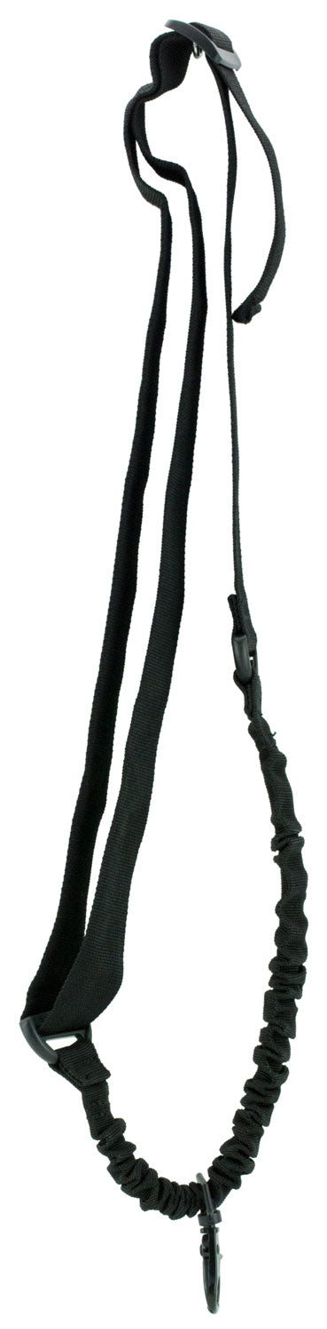 Aim Sports AOPS One Point Bungee Rifle Sling Black Elastic Webbing 25 in OAL Adjustable