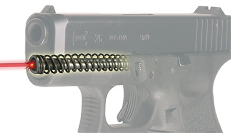 LaserMax LMS1161G4 Red Guide Rod Laser for Glock 26/27 Gen 4 Black