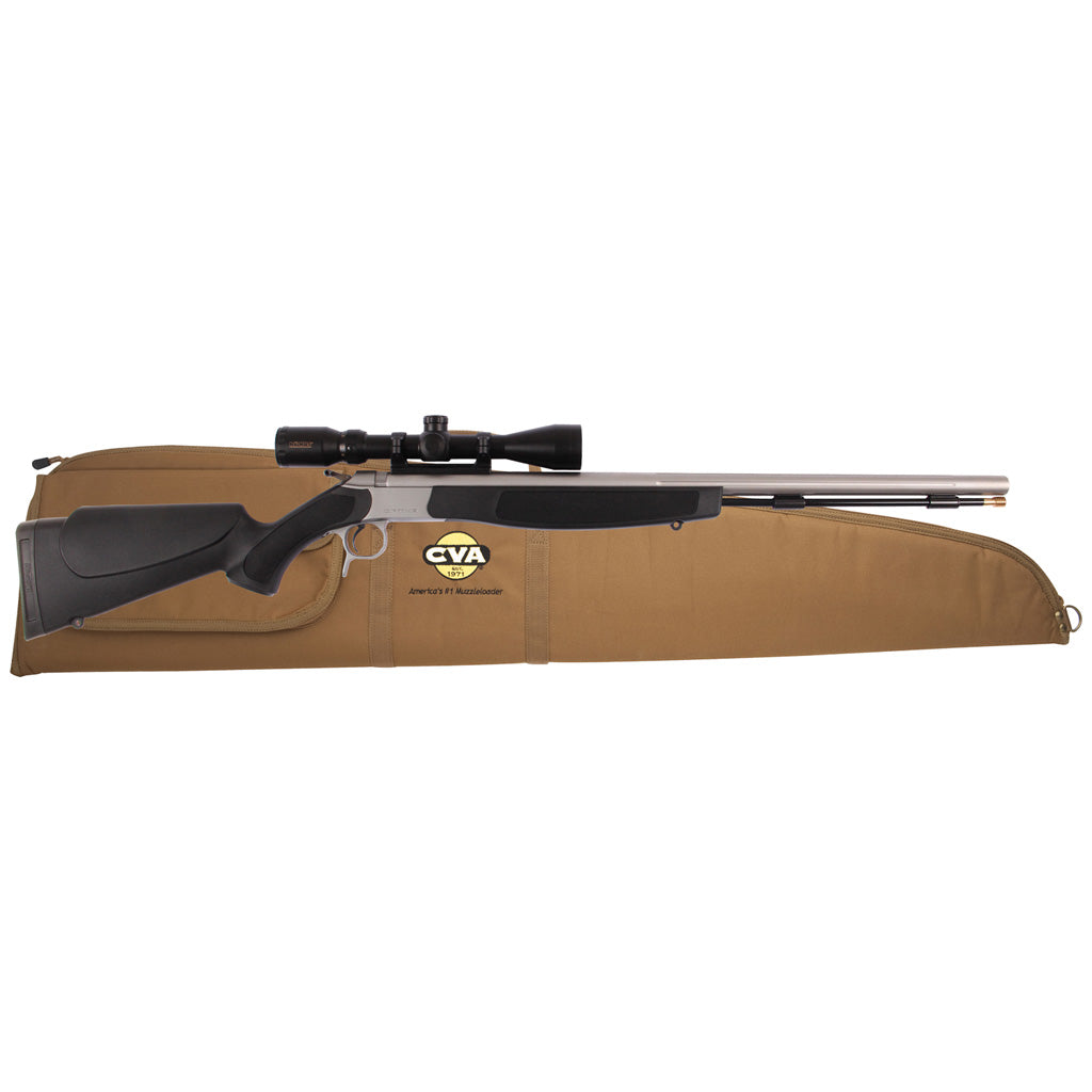 CVA Optima V2 Muzzleloader Combo Stainless/Black .50 Cal. with KonusPro 3-9x40 Scope