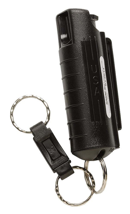 Sabre HC14 Key Ring Hard Case Pepper Spray .54oz 3.75in x 7/8in 8-10ft Range