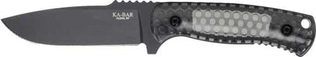KA-BAR Les George Cool Name 4.25" Drop Point Fixed Blade Knife with Sheath