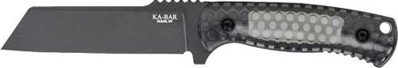 KA-BAR Les George Cool Name 4.62" Sheepsfoot Fixed Blade Knife with Sheath