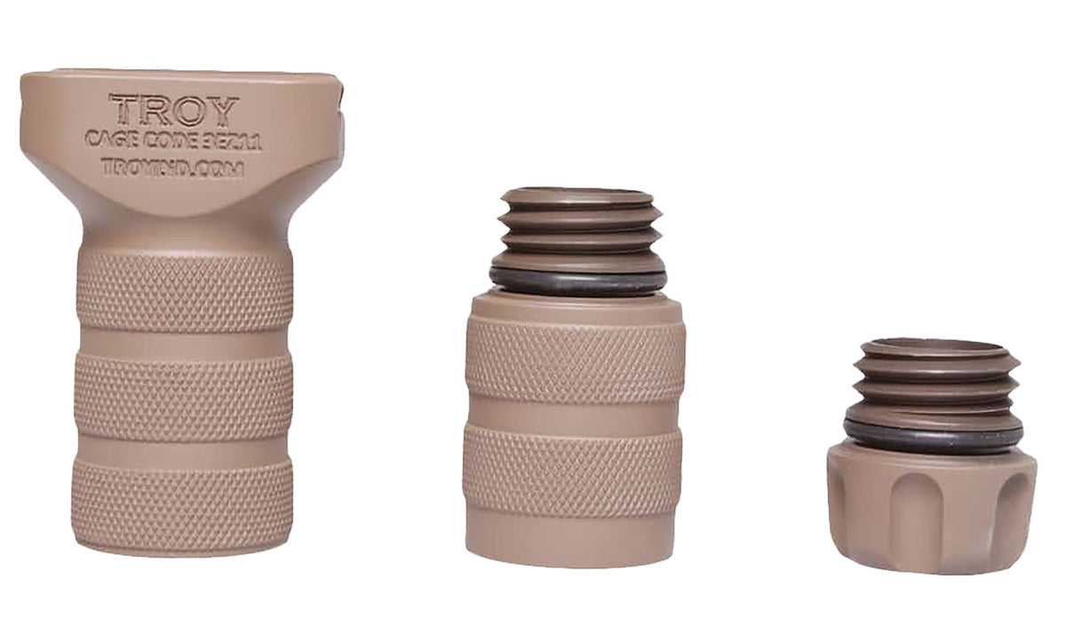 Troy Industries Modular Combat Grip – FDE Aluminum