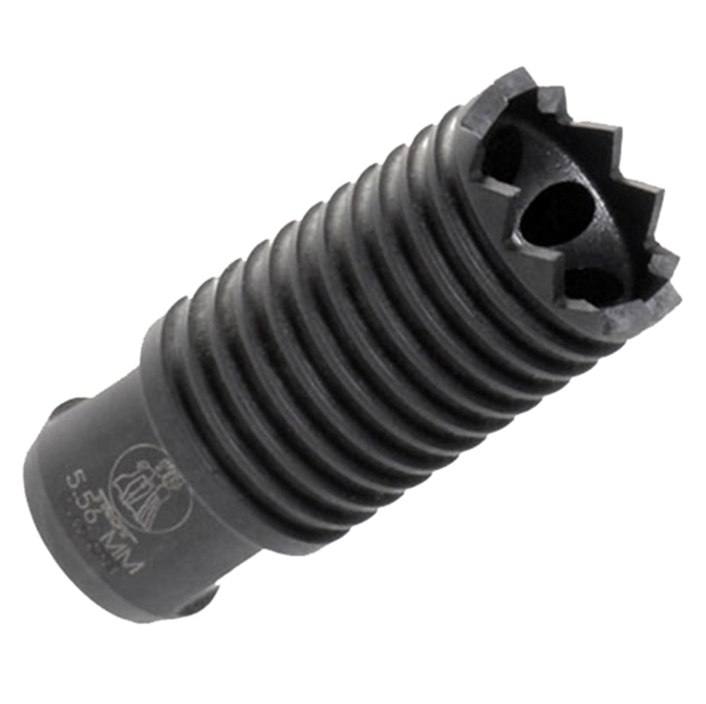 Troy Industries SBRACLM05BT00 Claymore Muzzle Brake Black Steel 1/2"-28 5.56 NATO AR