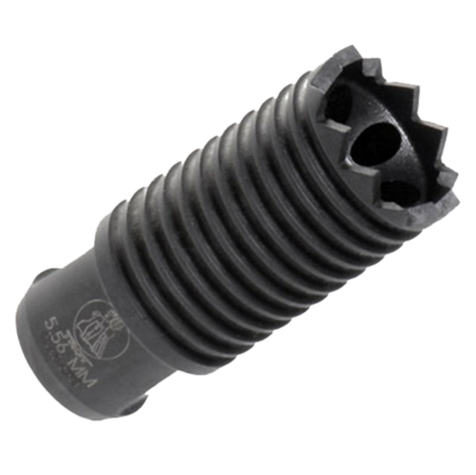 Troy Industries SBRACLM05BT00 Claymore Muzzle Brake Black Steel 1/2"-28 5.56 NATO AR